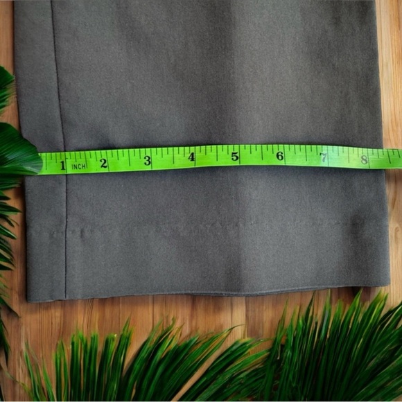 MOSSIMO Modern Flare Stretchy Gray Dress Pants - Size 12 - Picture 12 of 15